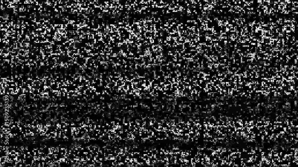 Static No Signal TV snow or noise . Detained analog tale visor. Bad Tv Signal - Static ...