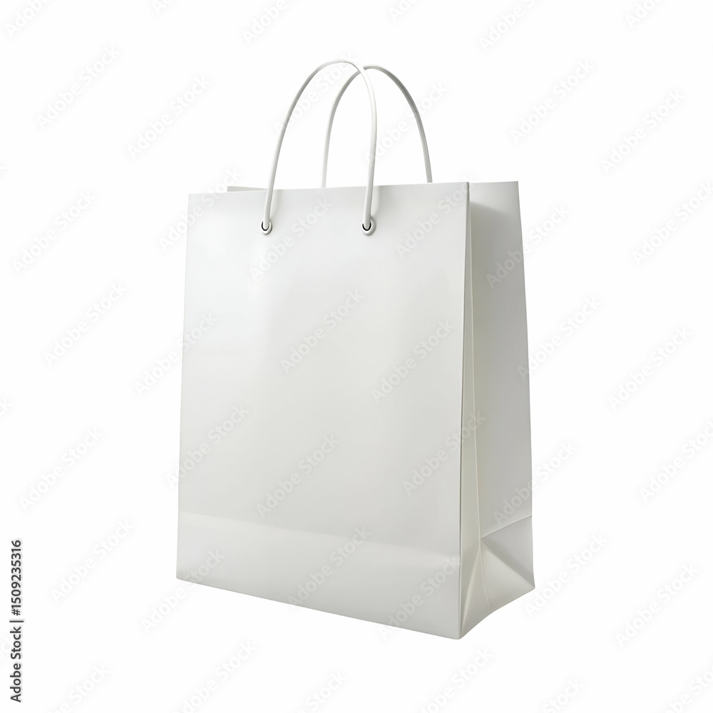 paper bag isolated on white paper bag isolated on white