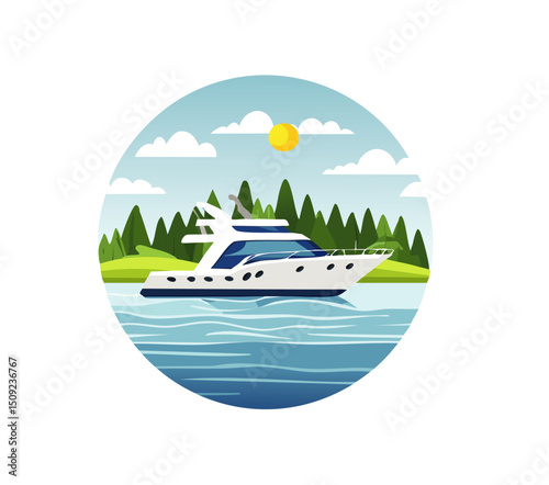 Boat on water