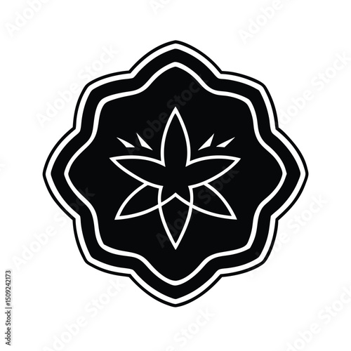 Glow Effect Digital Sticker Design