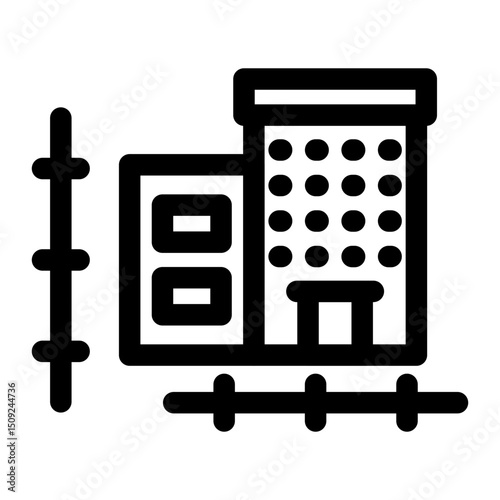 Bulding Measurement Icon