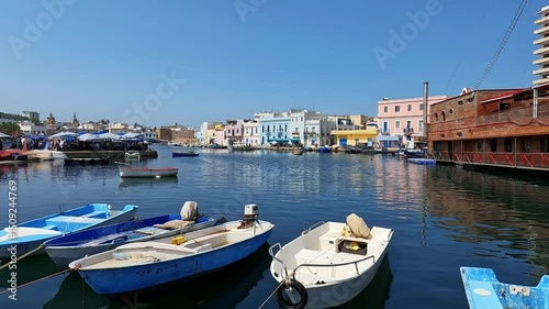 The old harbor of Bizerte, Tunisia