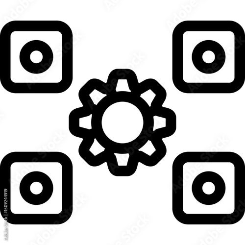 Bulding Rotat Icon