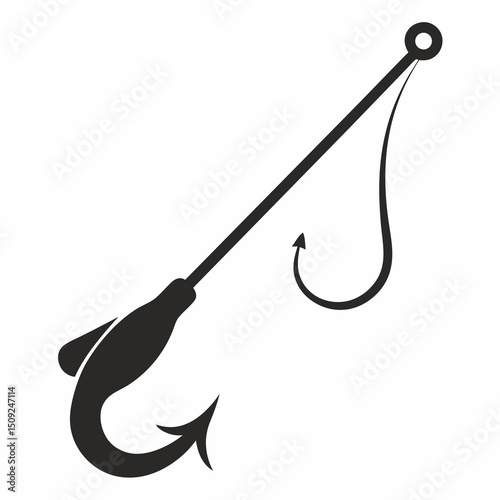Metal Hooks Silhouette Set .