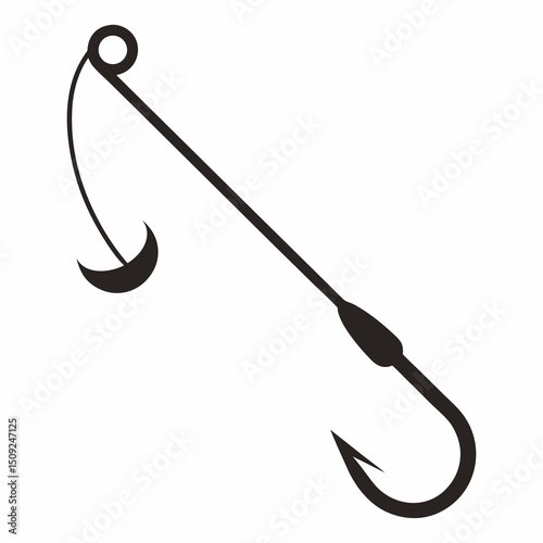 Metal Hooks Silhouette Set .