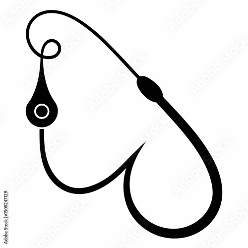 Metal Hooks Silhouette Set .
