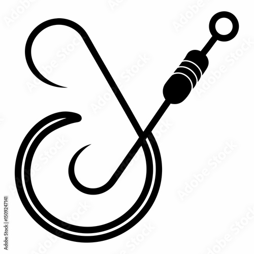 Metal Hooks Silhouette Set .