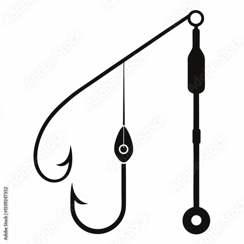 Metal Hooks Silhouette Set .