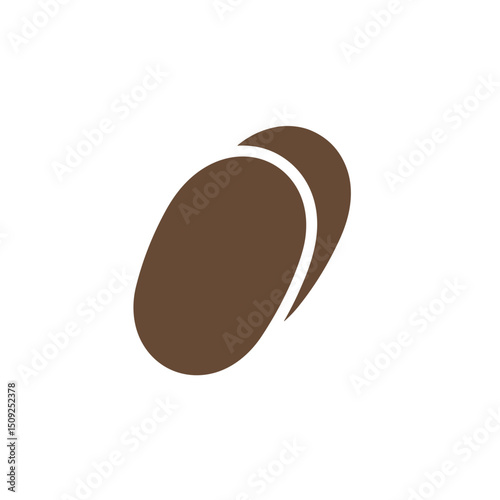 Minimal brown icon of under eye patches for skincare
