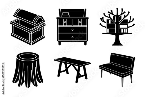 Vector Furniture Set for Architects