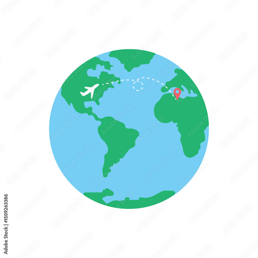 Fototapeta premium Location Icon Vector Design.