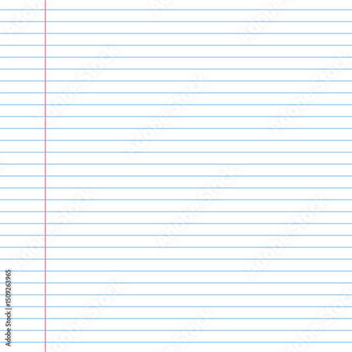 Line Paper Background Vector Design. 