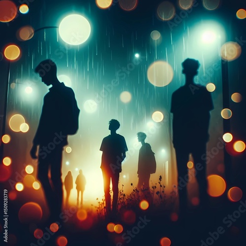 despondent nighttime teenagers