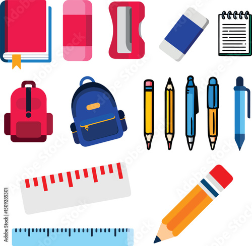 Back to School Supplies Collection