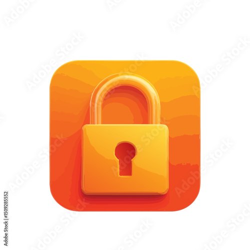 Password Generator App Icon - Modern Security Design for iOS