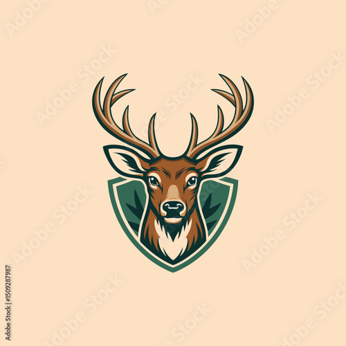 Simple deer head silhouette design isolated on a transparent background, deer, head, silhouette, animal, wildlife, vector, graphic, illustration, design, logo, symbol, icon, nature, stag, antler
