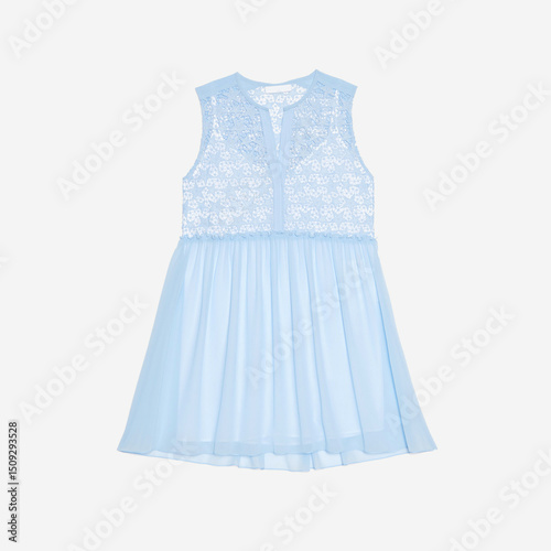 Nuisette bleu clair photo