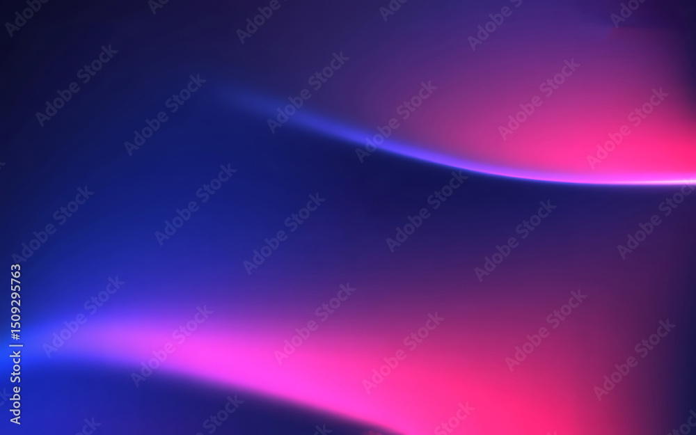 Fototapeta premium Dynamic Gradient Backdrop Abstract Flow of Blue, Purple, and Pink.