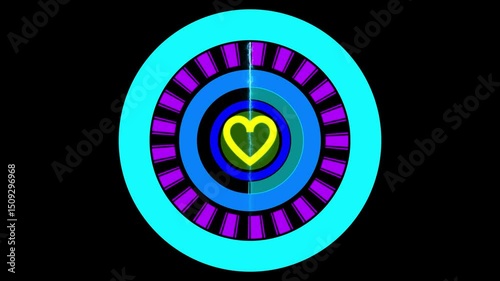 User profile Security shield icon animation