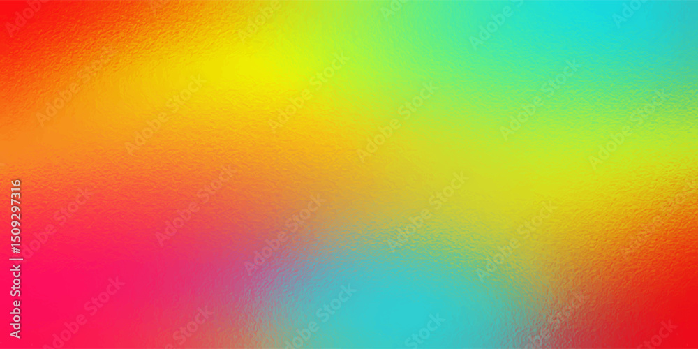 Obraz premium Orange gradient background with foil effect. Red yellow color texture. Neon ombre