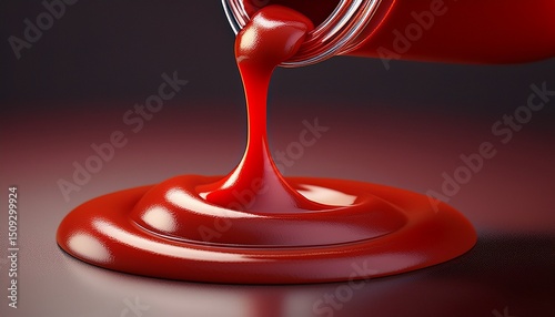 drizzle ketchup drop image