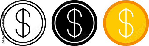 Dollar Sign ,Vector Graphic, Currency Symbol