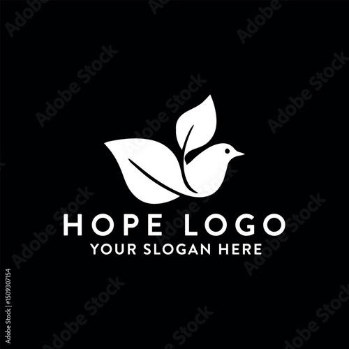 hope logo design vector