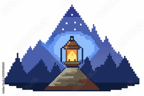 vector illustration of a castle