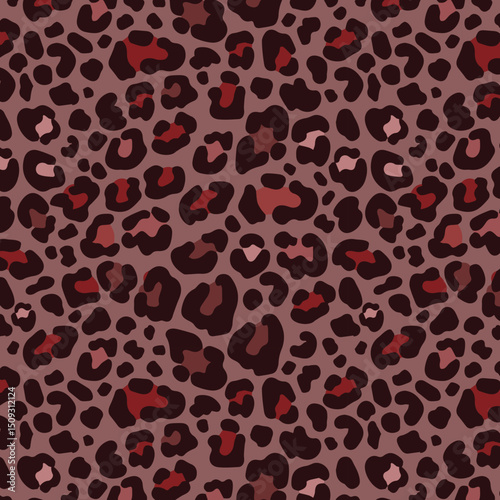 Y2k leopard seamless background. Psychedelic leopard print. Seamless groovy abstract animal, skin pattern. Trendy illustration. Vector graphic illustration
