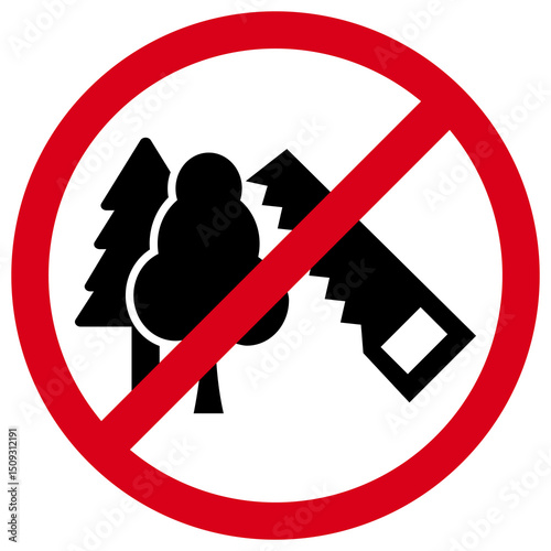No Tree Cutting: Forest Protection and Environmental Conservation