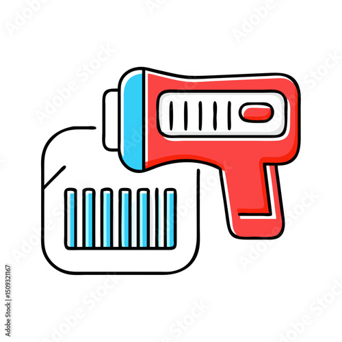 Barcode scanner, retail or tech tool.