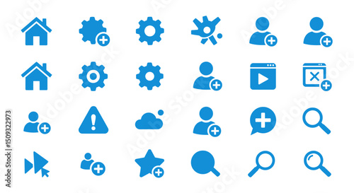 Icon set Perfectly Designed Pictograms Web Icons