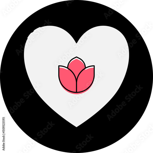 Love single icon vector illustration