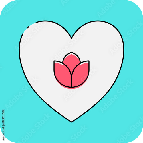 Love single icon vector illustration