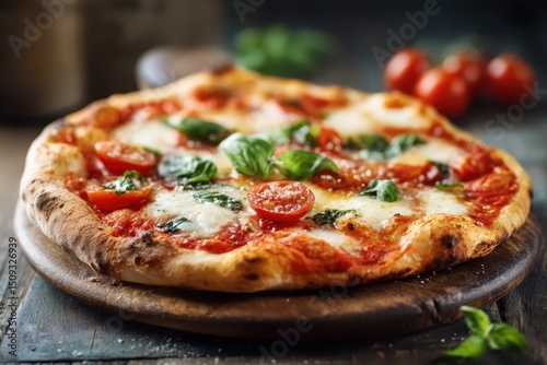 Wallpaper Mural Pizza Margherita Italienische Pizza Margherita mit Basilikum Pizza mit Tomate Mozzarella Pizza Holzofen Margherita Neapolitanische Pizza Pizza Klassiker Foodfoto Pizza Italienisch Käse Tomate Torontodigital.ca