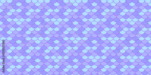 Seamless pastel mermaid scales pattern.  Perfect for dreamy backgrounds, whimsical designs, or enchanting textures.  Use for websites, prints, or any project needing a magical, ethereal touch.