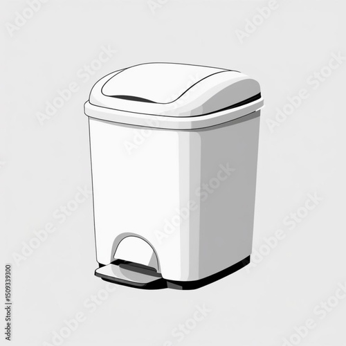 trash can isolated