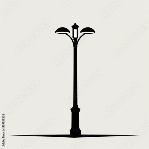 old street lamp