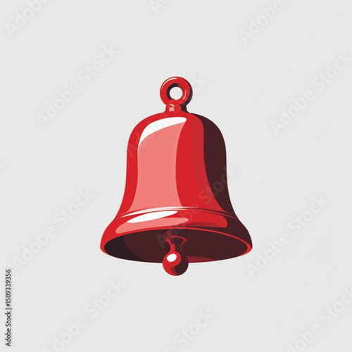 3d golden bell