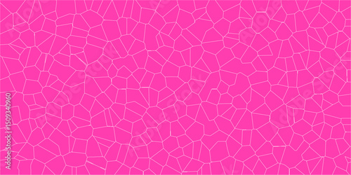 Geometric artwork with natural cellular influence

