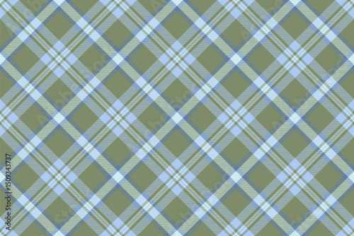 Bag plaid background seamless, modern tartan vector pattern. Backdrop check textile fabric texture in light and pastel colors.