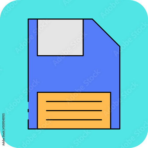 Save single icon vector illustration