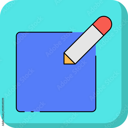 Edit single icon vector illustration