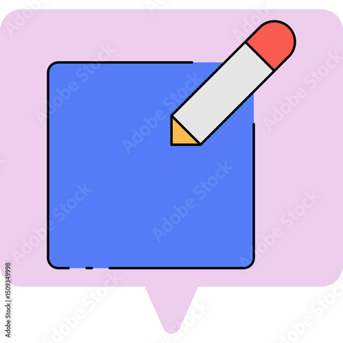 Edit single icon vector illustration