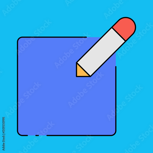 Edit single icon vector illustration