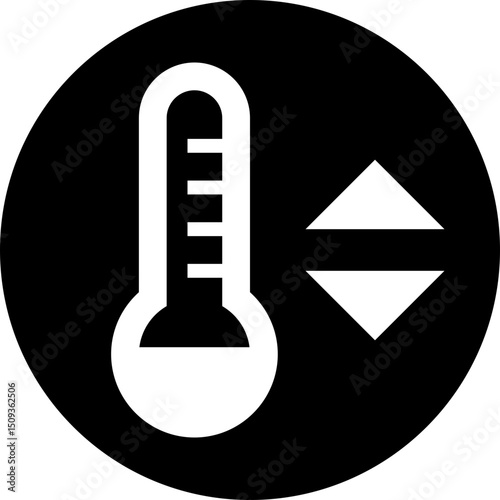 thermometer, temperature, icon, cold, hot, weather, celsius, illustration, vector, symbol, heat, measurement, degree, goal, fahrenheit