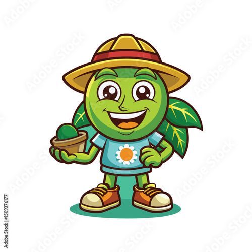 Green Summer creative vector design 