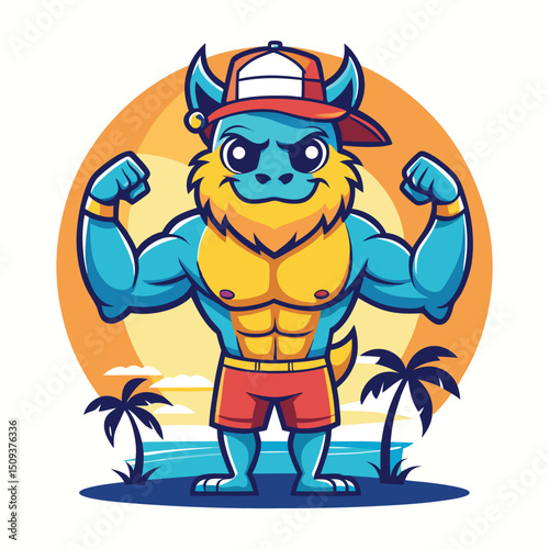 Summer creative best vector design 