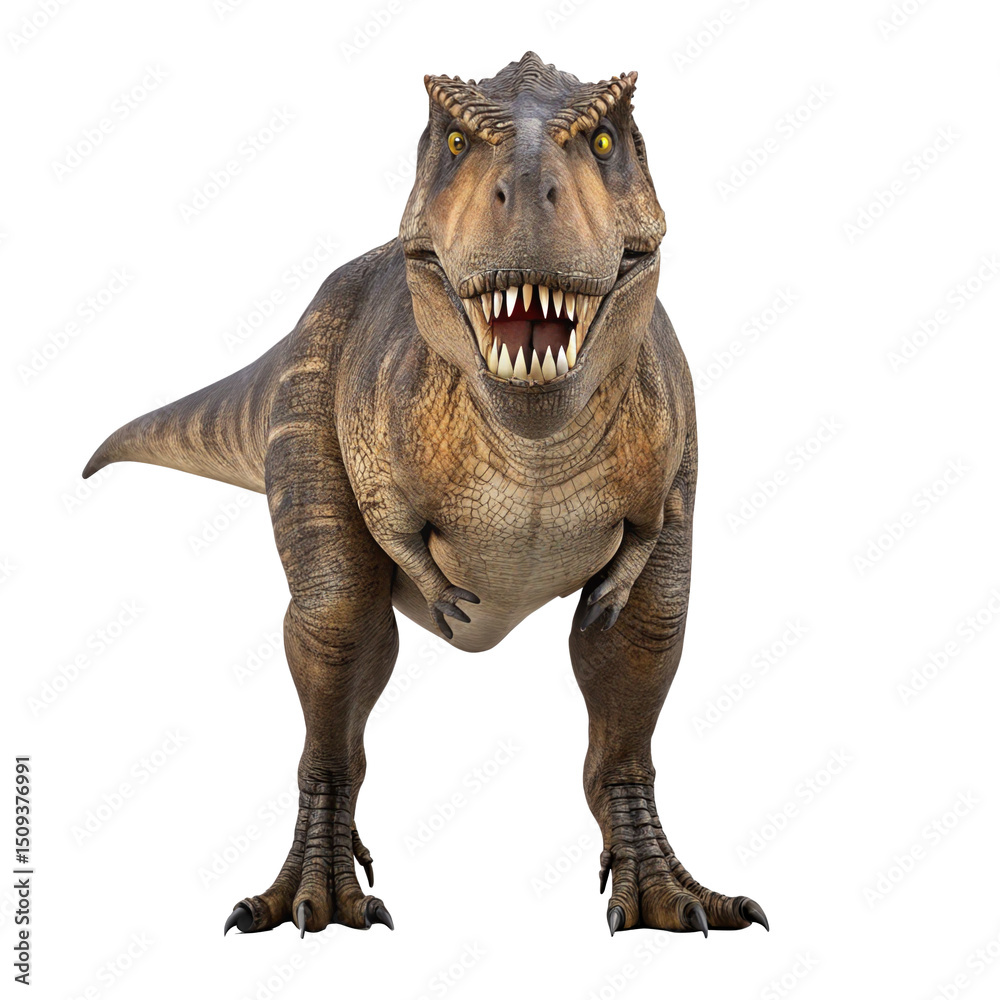 Lythronax dinosaur roaring with bared teeth, isolated against a transparent background, ideal for creative photo manipulations and digital art projects Lythronax dinosaur roaring with bared teeth, isolated against a transparent background, ideal for creative photo manipulations and digital art projects