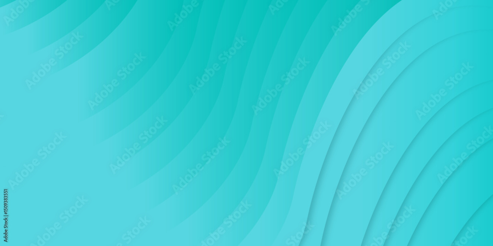 Obraz premium light blue gradient background featuring soft curves and subtle color variations, creating a smooth and calming abstract design for banner, wallpaper, template.